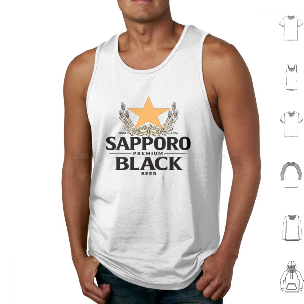Wine Beer Rum - Sapporo Malt Tank Tops Yelek Kolsuz