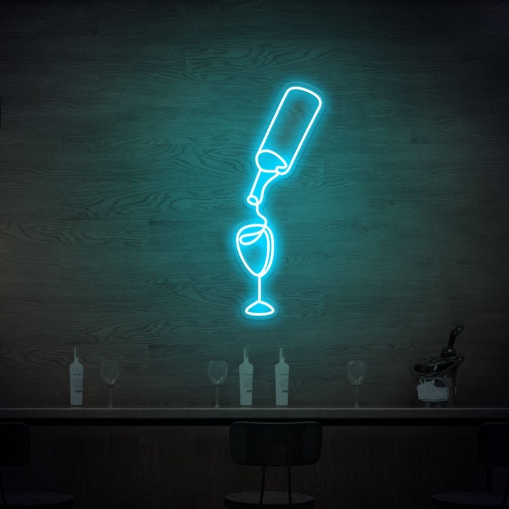 Şarap Led Neon Tabela ışıkları - Wine In Beer Store incelemesi ve fiyatı