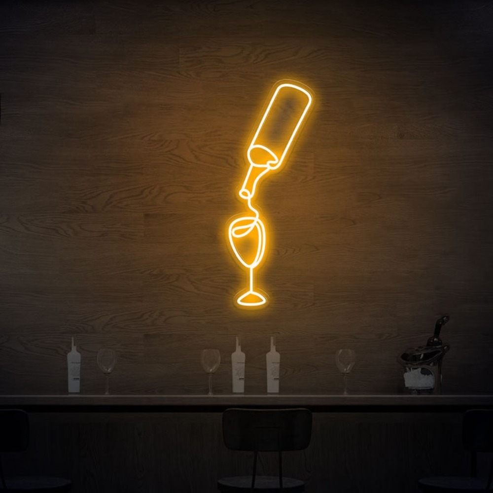 Şarap Led Neon Tabela ışıkları - Wine In Beer Store incelemesi ve fiyatı