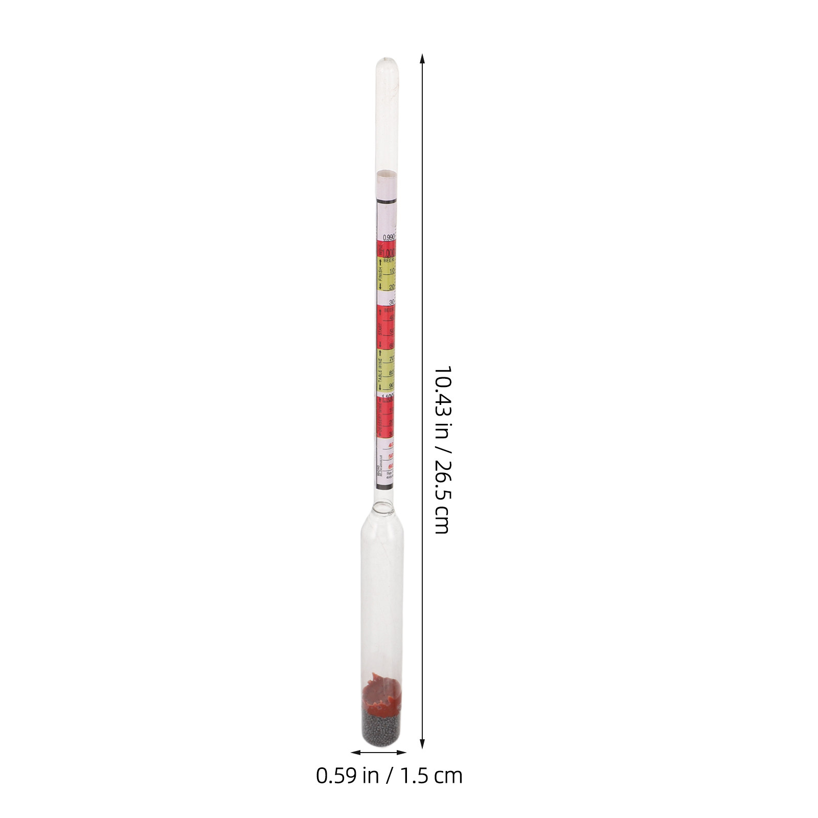 Üçlü Ölçekli Hidrometre Şarap  - Wine Beer Making Supplies incelemesi ve fiyatı