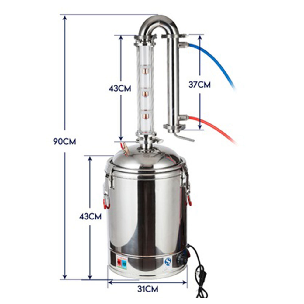 22L Elektrikli Damıtıcı Alkol  - Wine Beer Distillation incelemesi ve fiyatı