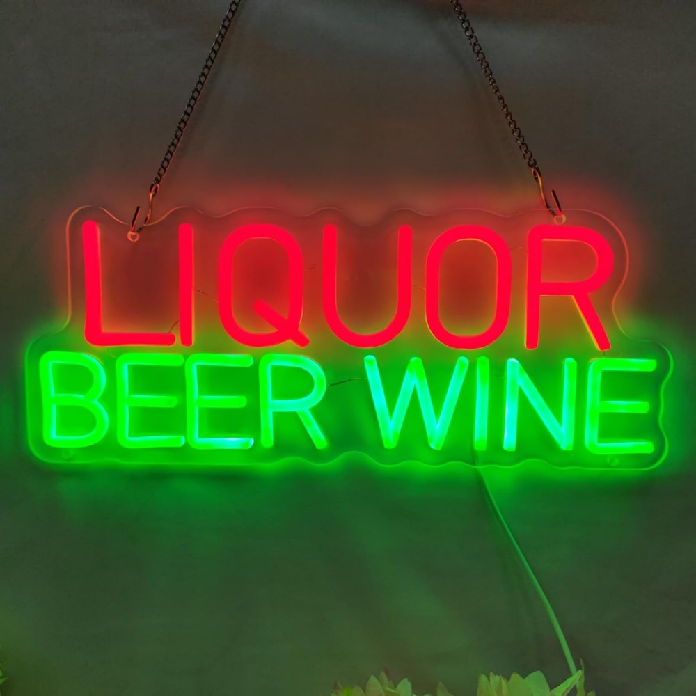 Likör Bira Şarap LED Neon Tabe - Wine In Beer Store incelemesi ve fiyatı