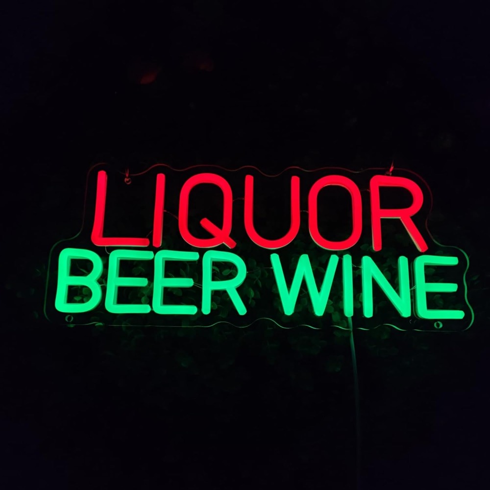 Likör Bira Şarap LED Neon Tabe - Wine In Beer Store incelemesi ve fiyatı
