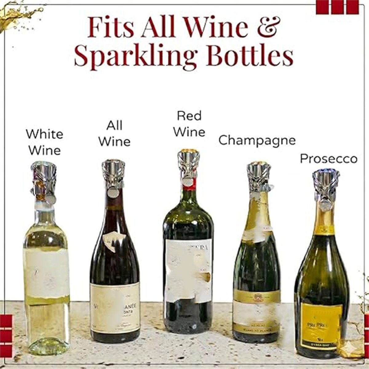 (A02R) 2 Adet Şarap Tıpası ve  - Wine & Beer Quito incelemesi ve fiyatı