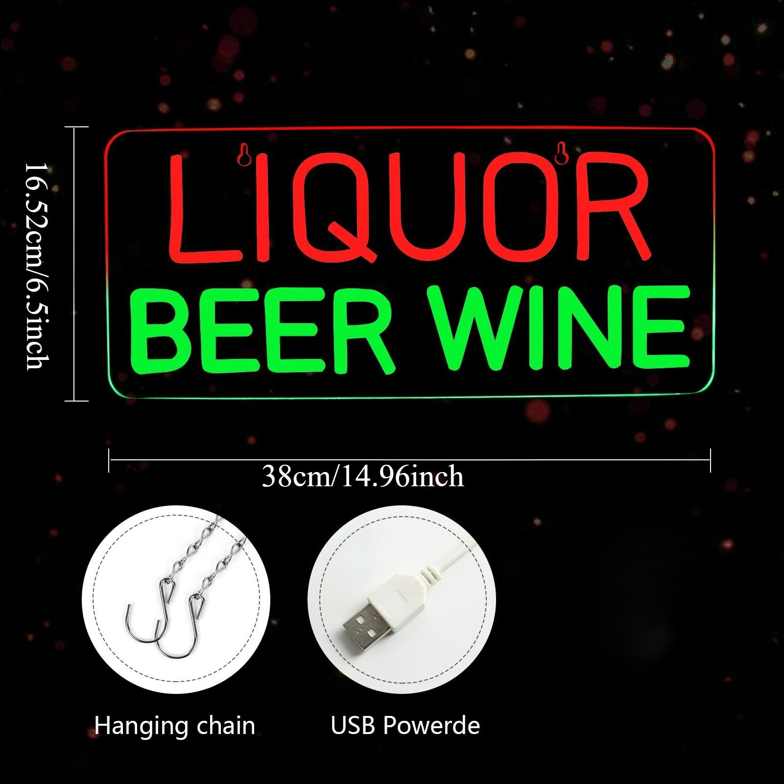 İçki Bira Şarap Neon Tabelalar - Wine In Beer Store incelemesi ve fiyatı