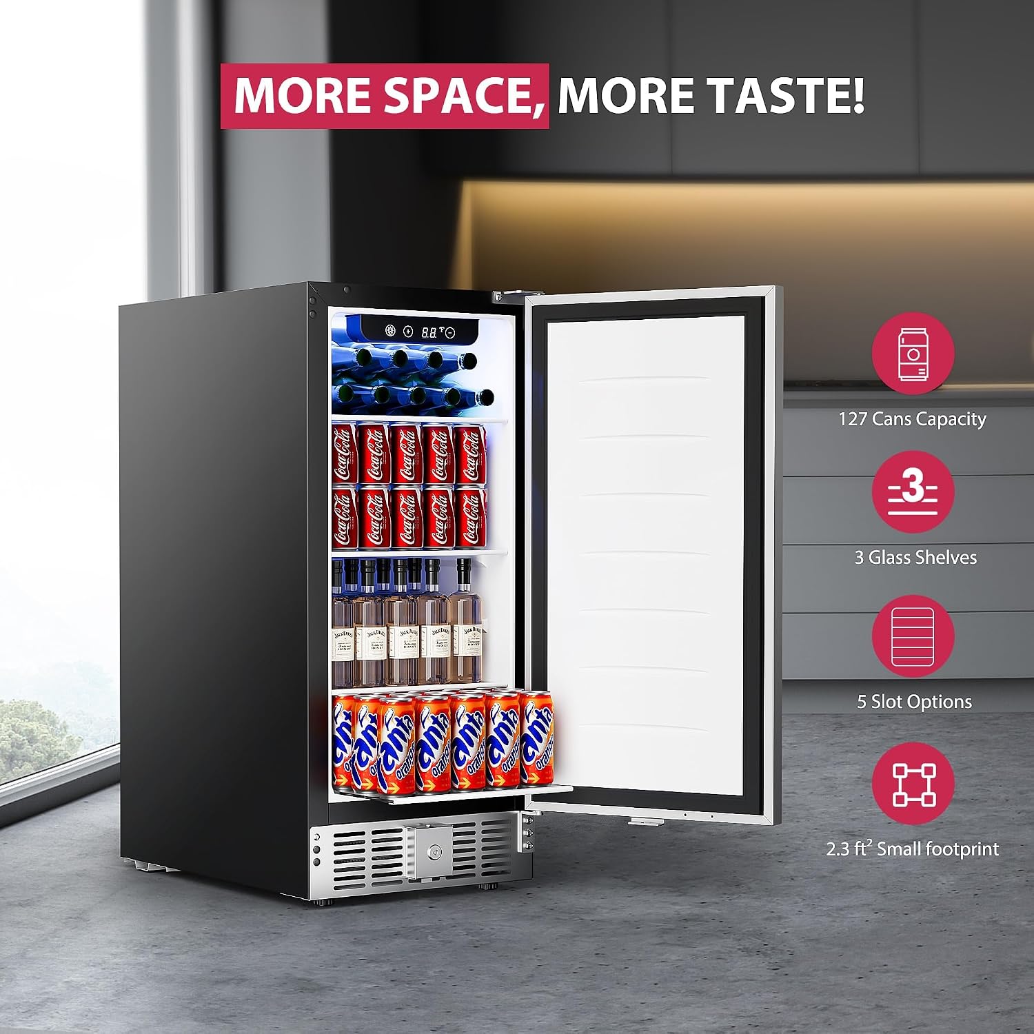 15 İnç Tezgah Altı Ankastre İç - Wine Beer Fridge Under Counter incelemesi ve fiyatı